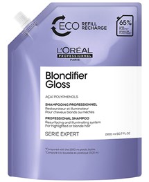 Champú L´Oreal Blondifier Gloss 1500 ml Recarga al mejor precio - Envíos 24 horas desde la tienda de la peluquería Alpel