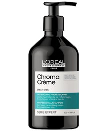 Comprar online Champú Neutralizante Pigmento Verde Chroma Crème L´Oreal 500 ml en la tienda alpel.es - Peluquería y Maquillaje