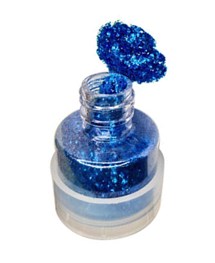 Comprar online Grimas Escamas Cristal 8 gr 730 Azul Perlado en la tienda alpel.es - Peluquería y Maquillaje
