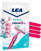 Comprar online Maquinilla de Depilar LEA Women Premium 2 4 Unid - Comprar online en Alpel en la tienda alpel.es - Peluquería y Maquillaje