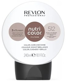 Comprar Revlon Nutri Color Filters 512 Castaño Ceniza Perlado 240 ml online en la tienda Alpel