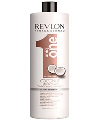 Comprar Revlon Uniq One Coconut Conditioning Shampoo 1000 ml online en la tienda Alpel